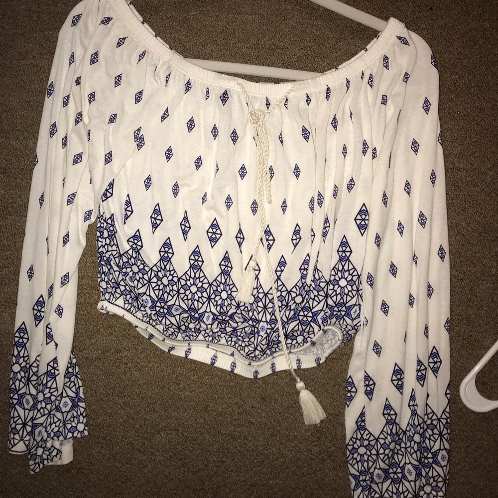 Off shoulder top